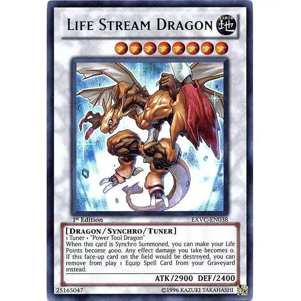 yugioh life stream dragon deck Yu-gi-oh! - (Exvc- En038) - Extreme Victory - 1st Edition Life Stream Dragon | Card