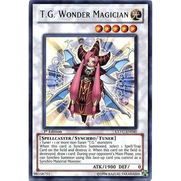 YuGiOh YuGiOh 5D's Extreme Victory Ultra Rare T.G. Wonder Magician EXVC-EN040