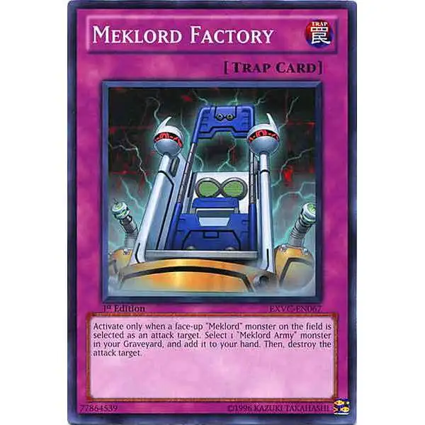 YuGiOh YuGiOh 5D's Extreme Victory Common Meklord Factory EXVC-EN067