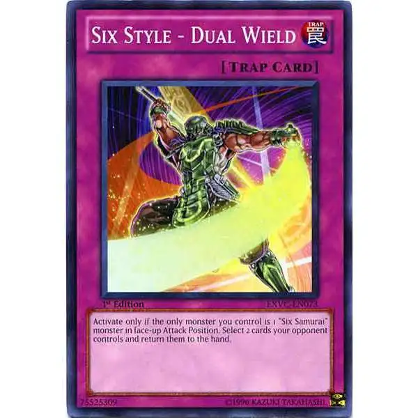 YuGiOh YuGiOh 5D's Extreme Victory Common Six Style - Dual Wield EXVC-EN073