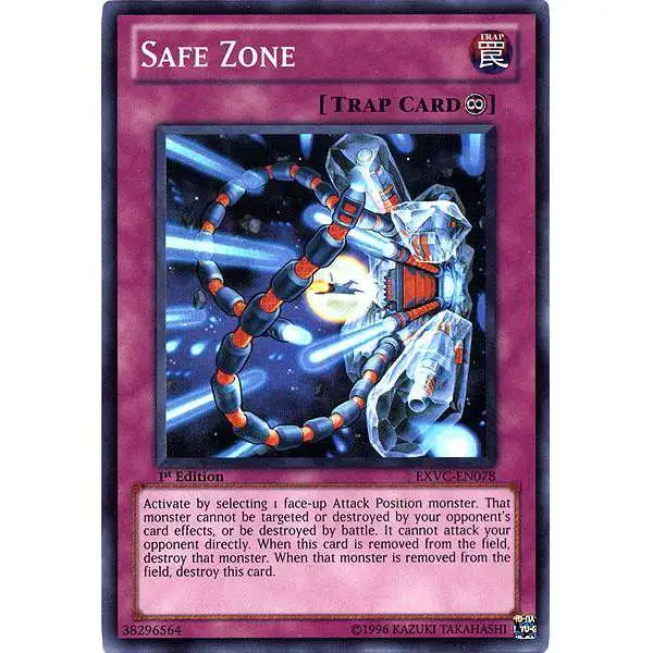 YuGiOh YuGiOh 5D's Extreme Victory Super Rare Safe Zone EXVC-EN078