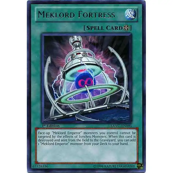 YuGiOh YuGiOh 5D's Extreme Victory Rare Meklord Fortress EXVC-EN095