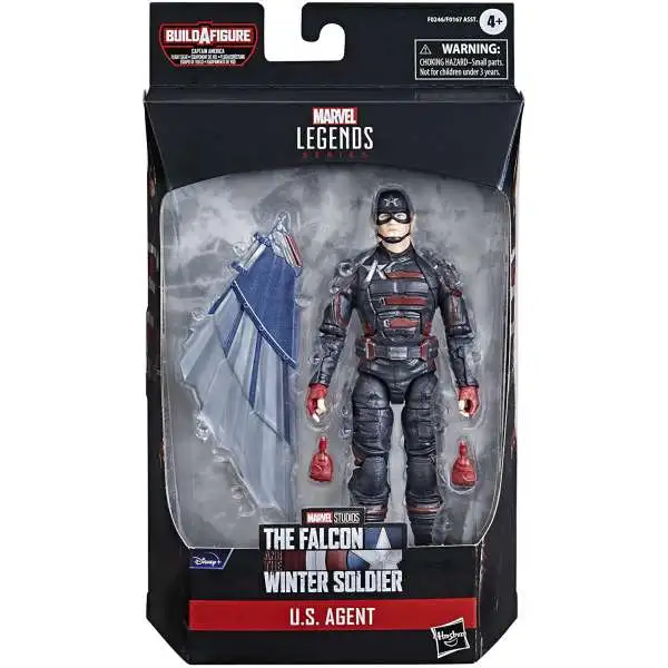 The Falcon and the Winter Soldier Marvel Legends Captain America Flight Gear Series US Agent Action Figure [Disney Plus]