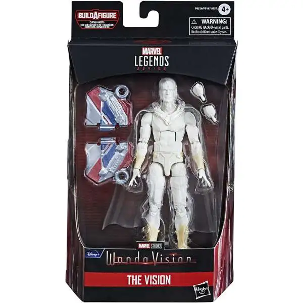 Wandavision Marvel Legends Captain America Flight Gear Series The Vision Action Figure [Disney Plus, Damaged Package]