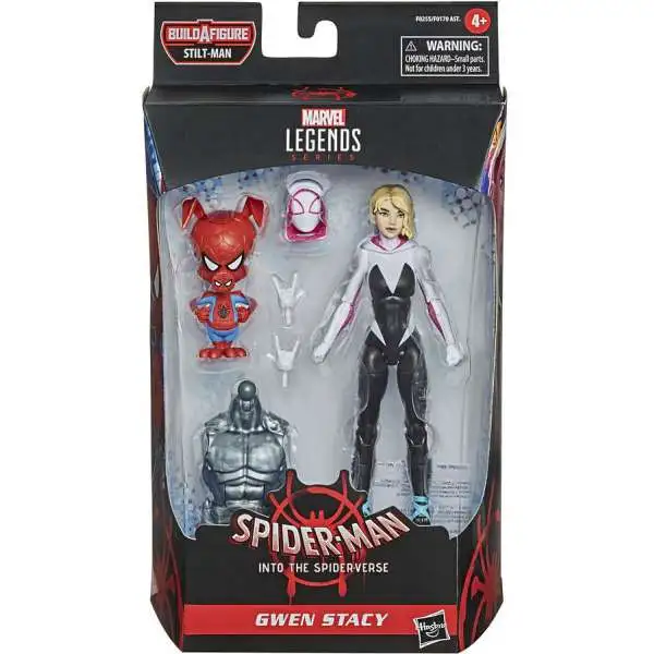 Spider-Man Into the SpiderVerse Marvel Legends Stilt-Man Series Gwen Stacy Action Figure