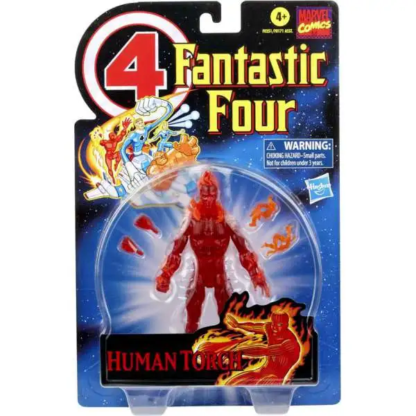 Fantastic Four Marvel Legends Vintage Series The Human Torch Action Figure