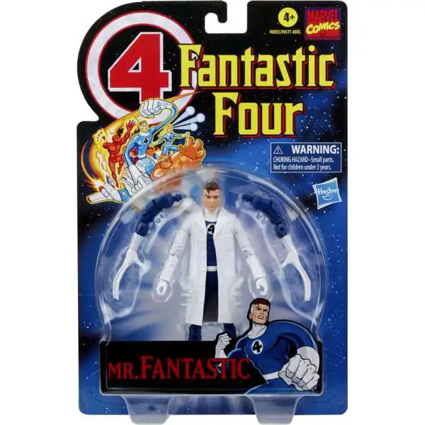 Fantastic Four Marvel Legends Vintage Series Mr Fantastic Action Figure