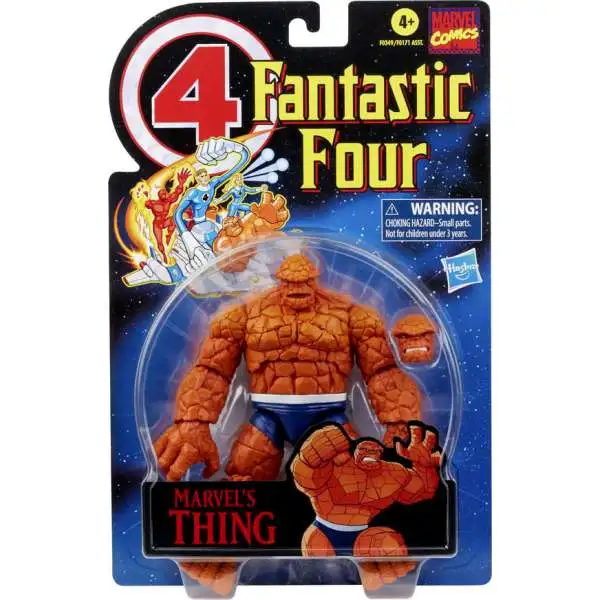 Fantastic Four Marvel Legends Vintage Series The Thing Action Figure