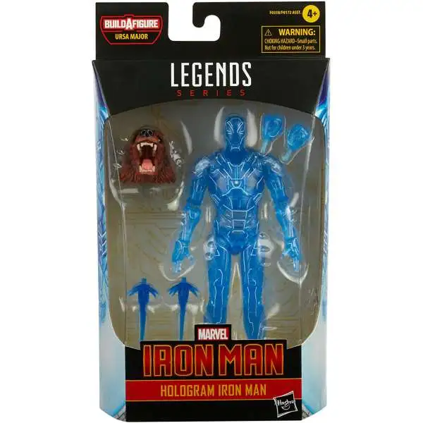 Marvel Legends Ursa Major Series Hologram Iron Man Action Figure