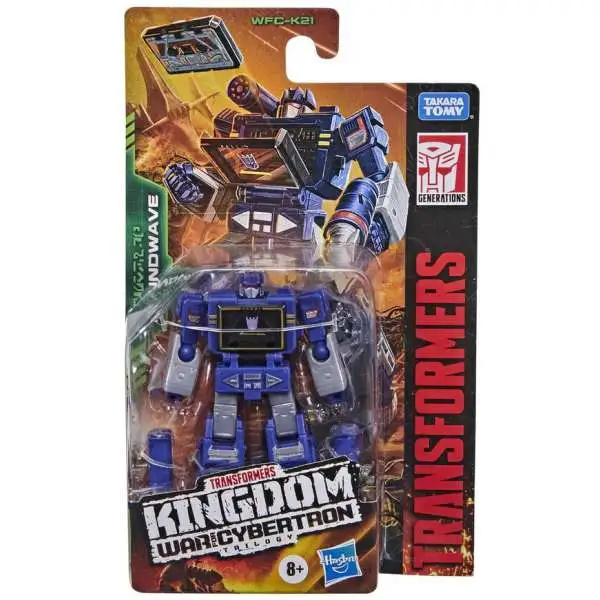 Transformers Generations Kingdom: War for Cybertron Trilogy Soundwave Core Action Figure