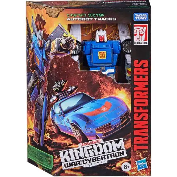 Transformers Generations Kingdom: War for Cybertron Autobot Tracks Deluxe Action Figure