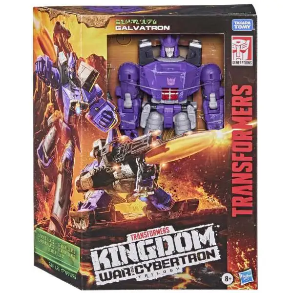 Transformers Generations Kingdom: War for Cybertron Trilogy Galvatron Leader Action Figure