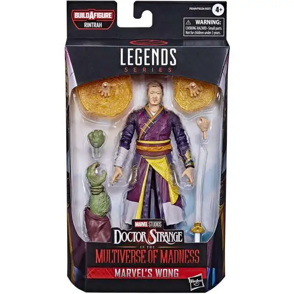 Doctor Strange in the Multiverse of Madness Marvel Legends Rintrah Series Wong Action Figure