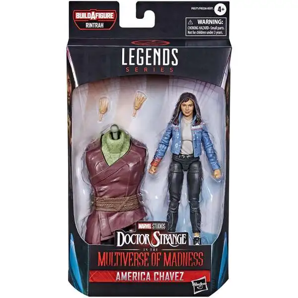 Doctor Strange in the Multiverse of Madness Marvel Legends Rintrah Series America Chavez Action Figure [Damaged Package]