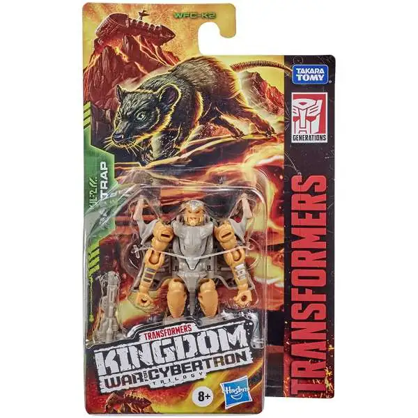Transformers Generations Kingdom: War for Cybertron Rattrap Core Action Figure [Damaged Package]
