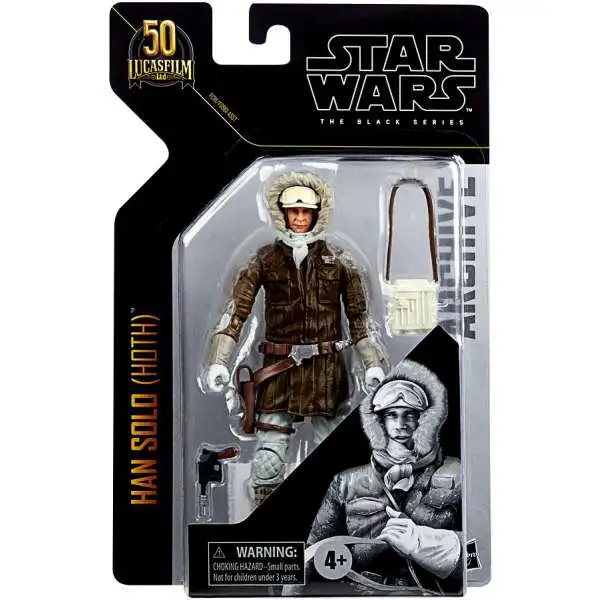Star Wars Black Series Archive Wave 1 Han Solo Action Figure [Hoth]