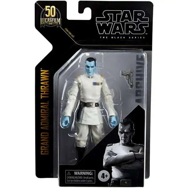 Star Wars Black Series Archive Wave 1 Grand Admiral Thrawn Action Figure