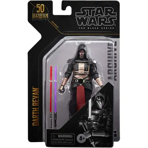 Star Wars Black Series Archive Wave 3 Darth Revan Action Figure