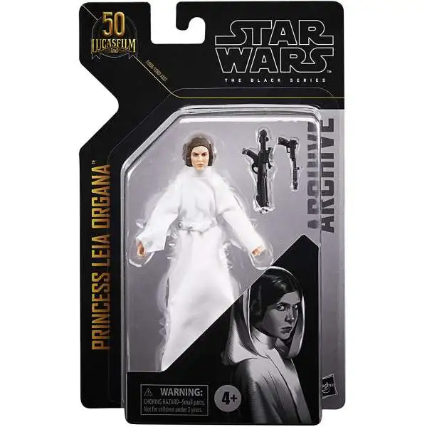 Star Wars A New Hope Black Series Archive Wave 3 Princess Leia Organa Action Figure