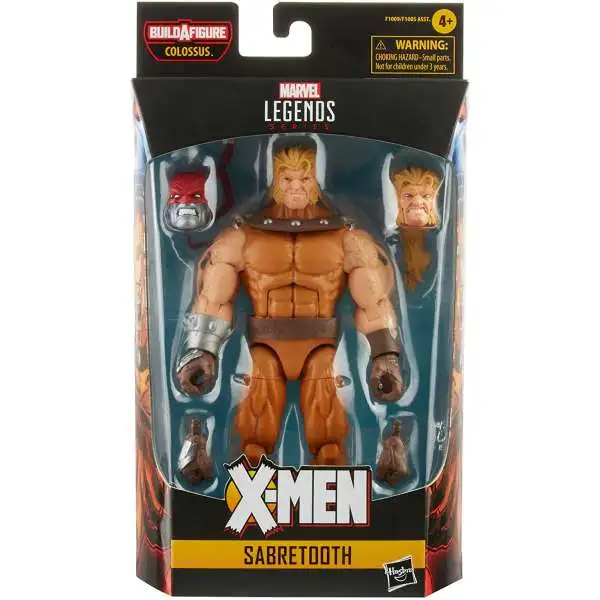 X-Men Marvel Legends Age of Apocalypse Colossus Series Sabretooth Action Figure