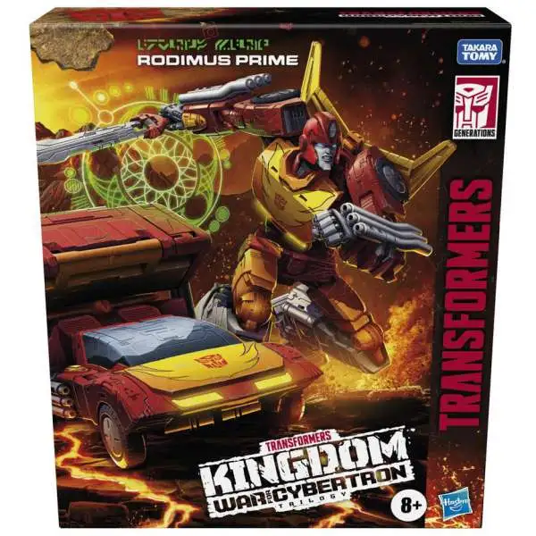Transformers Generations Kingdom: War for Cybertron Trilogy Rodimus Prime Commander Action Figure