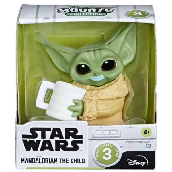  STAR WARS The Bounty Collection Series 3 The Child Figures  2.25-Inch-Scale Tentacle Soup Surprise, Blue Milk Mustache Posed Toys, 4  and Up : Toys & Games