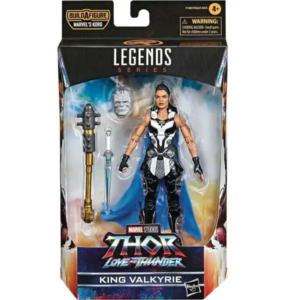 Thor: Love & Thunder Marvel Legends Korg Series King Valkyrie Action Figure [Damaged Package]