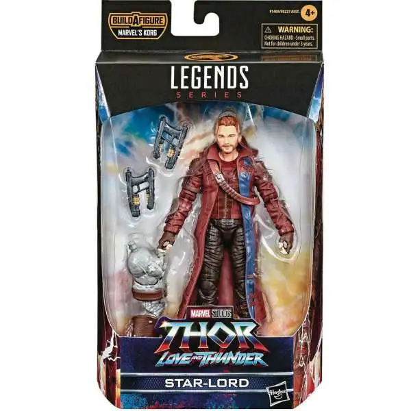 Thor: Love & Thunder Marvel Legends Korg Series Star Lord Action Figure