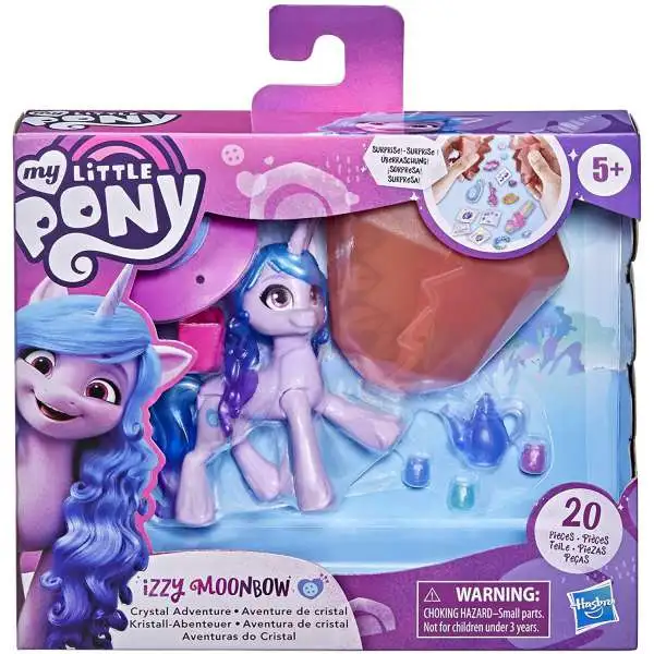 My Little Pony Crystal Adventure Ponies Izzy Moonbow Figure