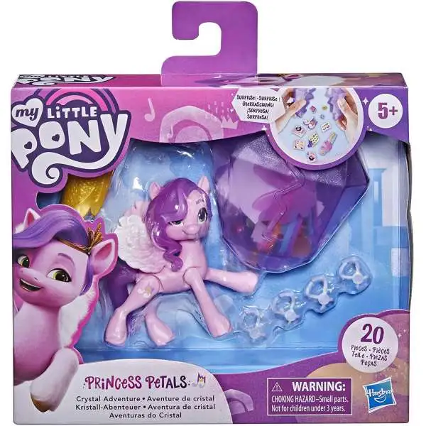 My Little Pony Crystal Adventure Ponies Princess Petals Figure
