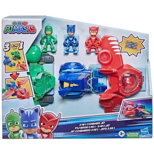 Disney Junior PJ Masks 3 in 1 Combiner Jet Vehicle