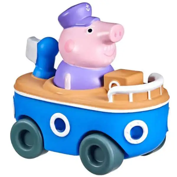 Peppa Pig Little Buggy Grandpa Pig in Boat Figure