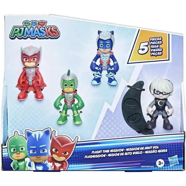 Disney Junior PJ Masks Hero Vs Villain Space Figure 4-Pack