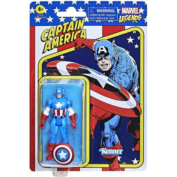 Marvel Legends Retro Series Captain America Action Figure