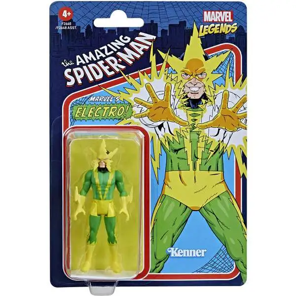 The Amazing Spider-Man Marvel Legends Retro Series Series 2 Electro Action Figure