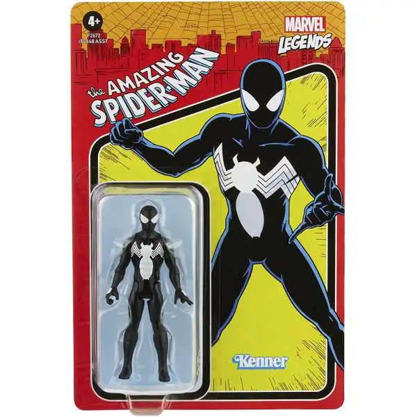 2021 Marvel Legends Retro Collection Wave 4 Symbiote Spider-Man Action Figure