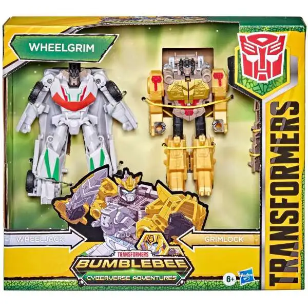 Transformers Cyberverse Dino Combiner Wheeljack & Grimlock Action Figure [Wheelgrim]