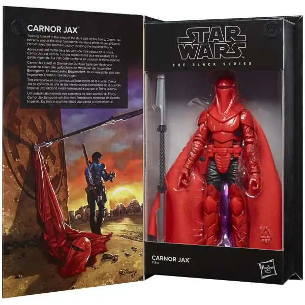 Star Wars 50th Anniversary Black Series Carnor Jax Action Figure
