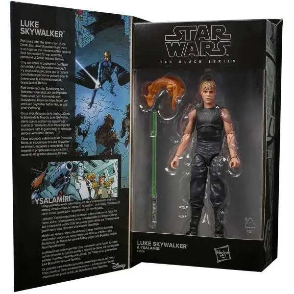 Star Wars 50th Anniversary Black Series Luke Skywalker with Ysalamiri Action Figure