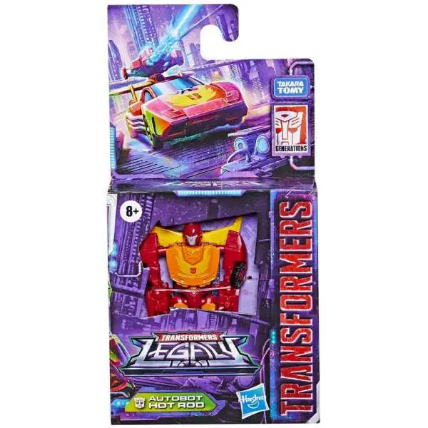 Transformers Toys Studio Series 93 Deluxe Transformers: The Last Knight  Autobot Hot Rod Action Figure, 8 and Up, 4.5-inch - Transformers