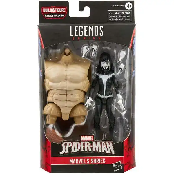 Spider-Man 3: No Way Home Marvel Legends Armadillo Series Shriek Action Figure