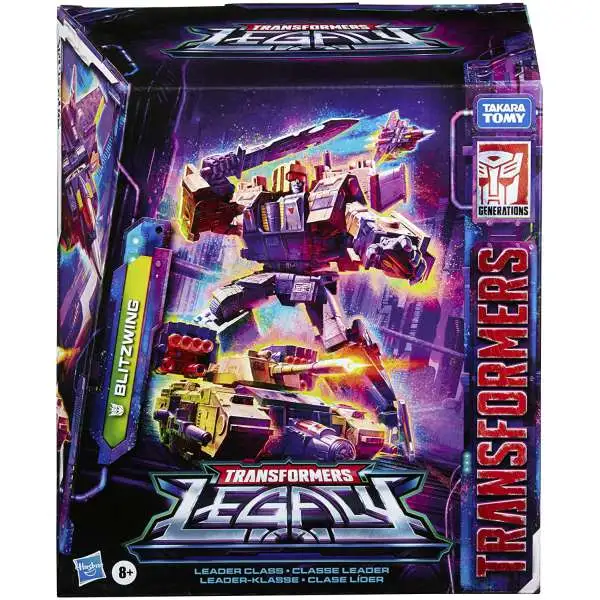 Transformers Generations Legacy Blitzwing Leader Action Figure [Damaged Package]