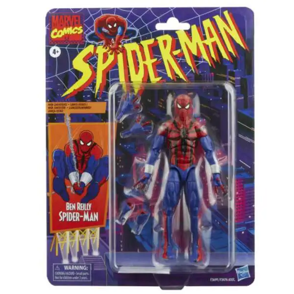 Details about   Marvel Legends 6" Spider-Man Vintage Cyborg Spider-Man 