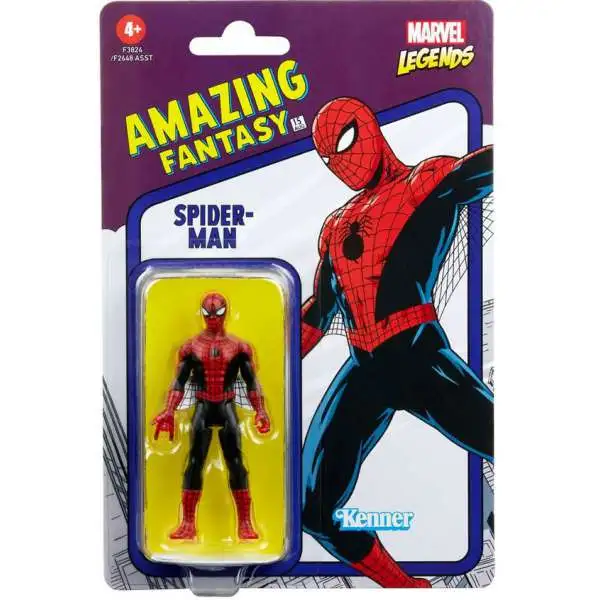 Marvel Legends Retro Series Spider-Man Action Figure [Amazing Fantasy]