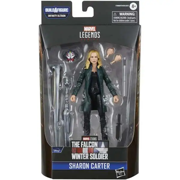 The Falcon and the Winter Soldier Marvel Legends Infinity Ultron Series Sharon Carter Action Figure [Loose]