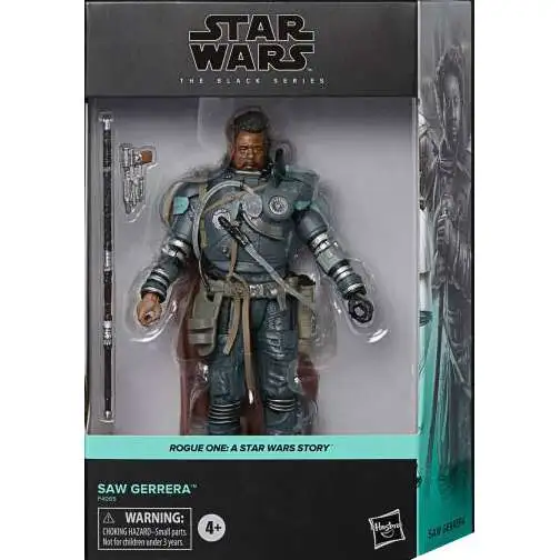 Star Wars Rogue One Black Series Saw Gerrera Deluxe Action Figure [A Star Wars Story]