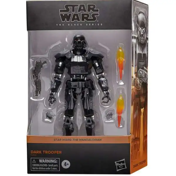 Star Wars The Mandalorian Black Series Dark Trooper Deluxe Action Figure
