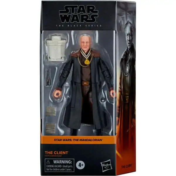 Star Wars The Mandalorian Black Series 2022 Wave 1 The Client Action Figure