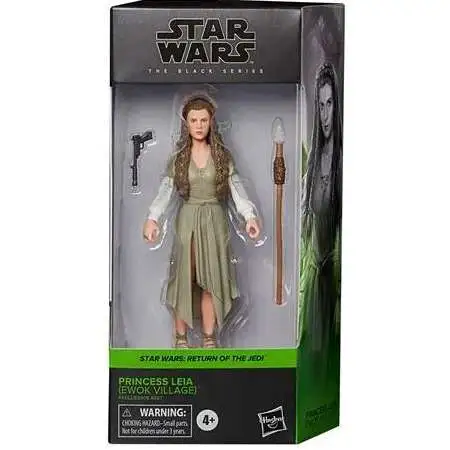 Star Wars Return of the Jedi Black Series 2022 Princess Leia Organa Action Figure [Ewok Village]
