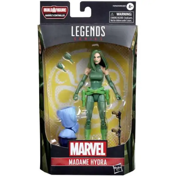 The Avengers Marvel Legends Controller Series Madam Hydra Action Figure [Classic Costume, Damaged Package]
